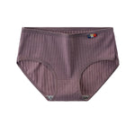 10Pcs/Set Women Cotton Seamless Panties Sexy Underwear Female Breathable Solid Color Underpants Lingerie Low Rise Briefs M-XL