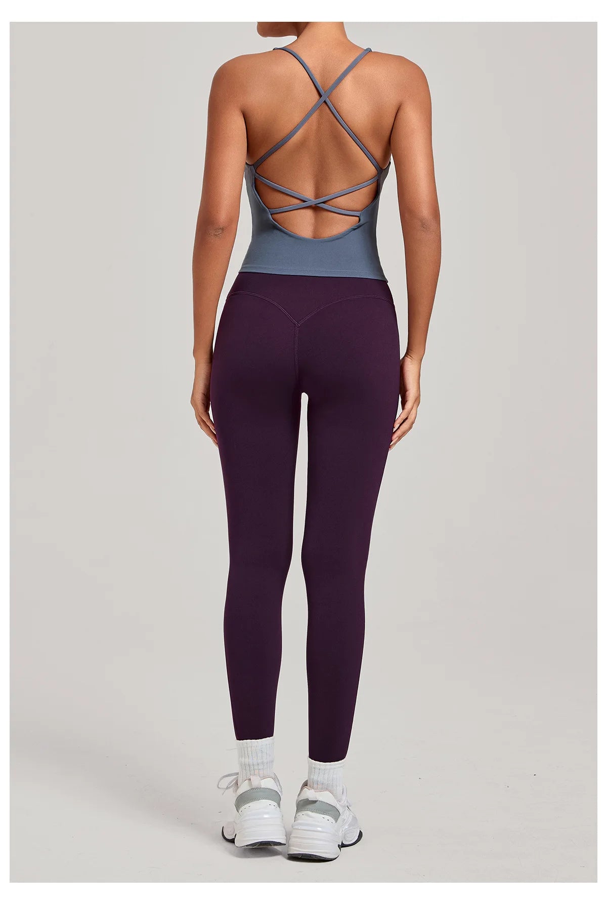 Women Sports Yoga Vest With Cross Shoulder Straps Quick Drying Sexy Yoga Bra Gym Breathablefitness Push Up Training Sports Vest