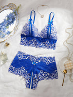 Elegant Design Open Chest Bra And Crotchless Panties Set Comfortable Fashion Underwear Suitable For All Occasions Valentine Gift