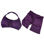 2 Pieces Gym Set Sports Suit Women Sports Bra Yoga Shorts Fitness Suit Gym Sets Seamless Workout Outfits Yoga Set Sportswear