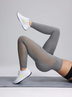 Breathable Women Sports Leggings Gym Yoga Fitness Overalls Yoga Legging High-Waisted Pants Sporty Seamless Trousers Clothing Hot