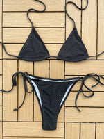 DEKA Women Brazlian Solid Mirco Bikini Set Tie Side G-String Thong Swimsuit Female Bandage Bathing Suit Swimwear Biquini