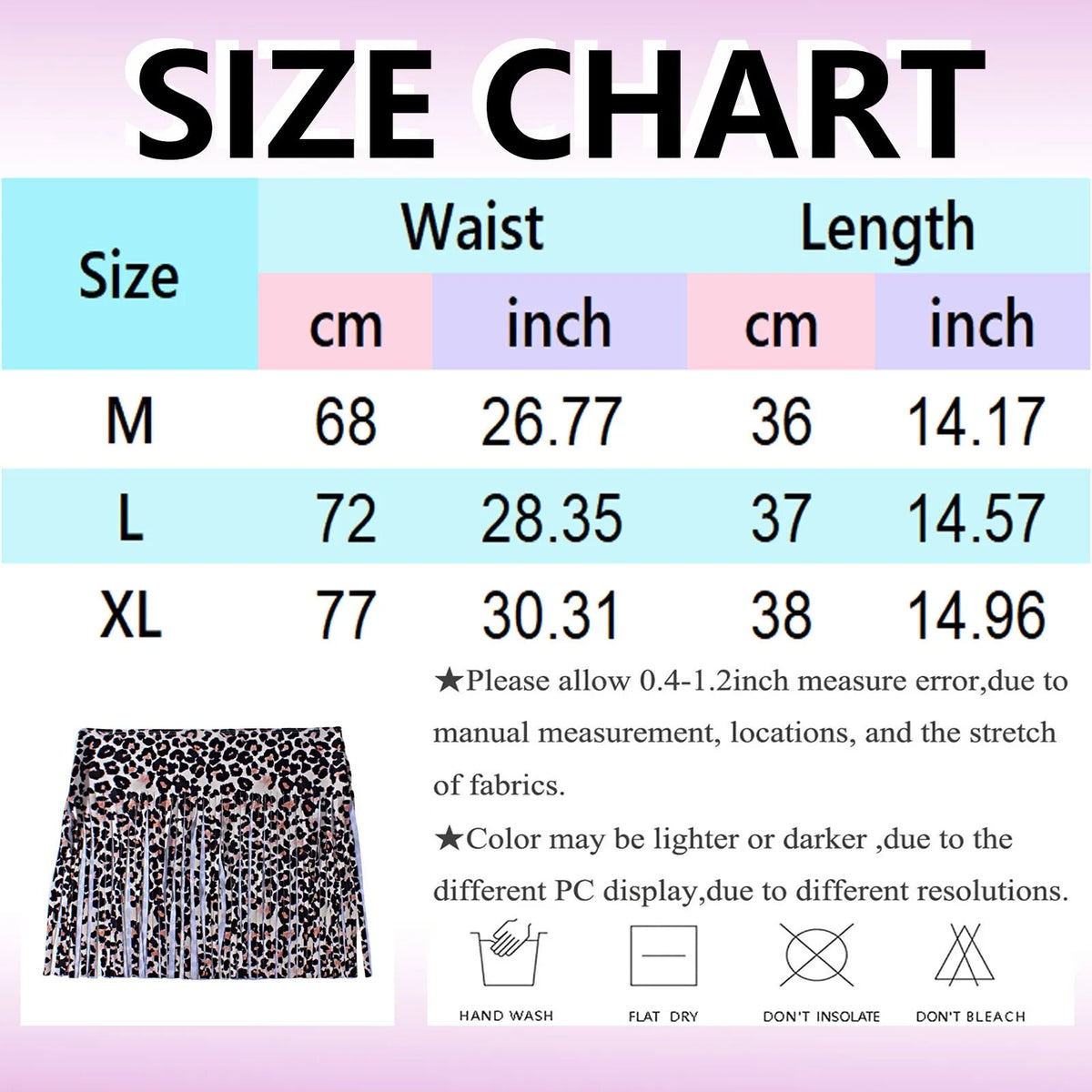 Women Leopard Print Swim Skirt Shorts Tassel Fringe High Waist Bikini Bottom For Beach Party Summer Vacation Pool Bathing Suits