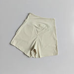 Women's High-Waisted Yoga Shorts with Pockets Quick-Drying Breathable for Summer Outdoor Training Running Pilates Fitness