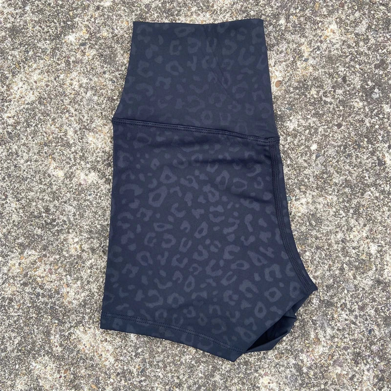 Solid Color High Waist Yoga Short Leg Women Fitness Sport ShortBike Soft Squatting Proof Comprehensive Training Jog Athletic