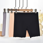 Ice Silk Safety Short Pants High Waist Shorts Panties For Women Tummy Control Hip Lift Underwear Boyshorts Boxer