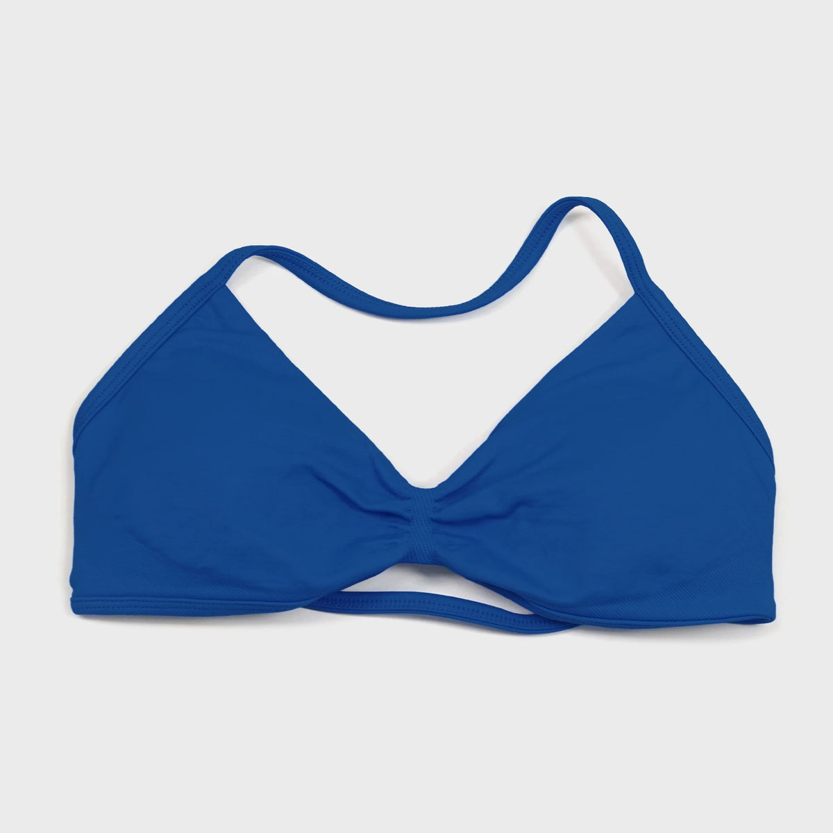Women Seamless Impact Strappy Bra Removable Pads High Elastic Quick Dry Breathable Halter Neck Sports Top Yoga