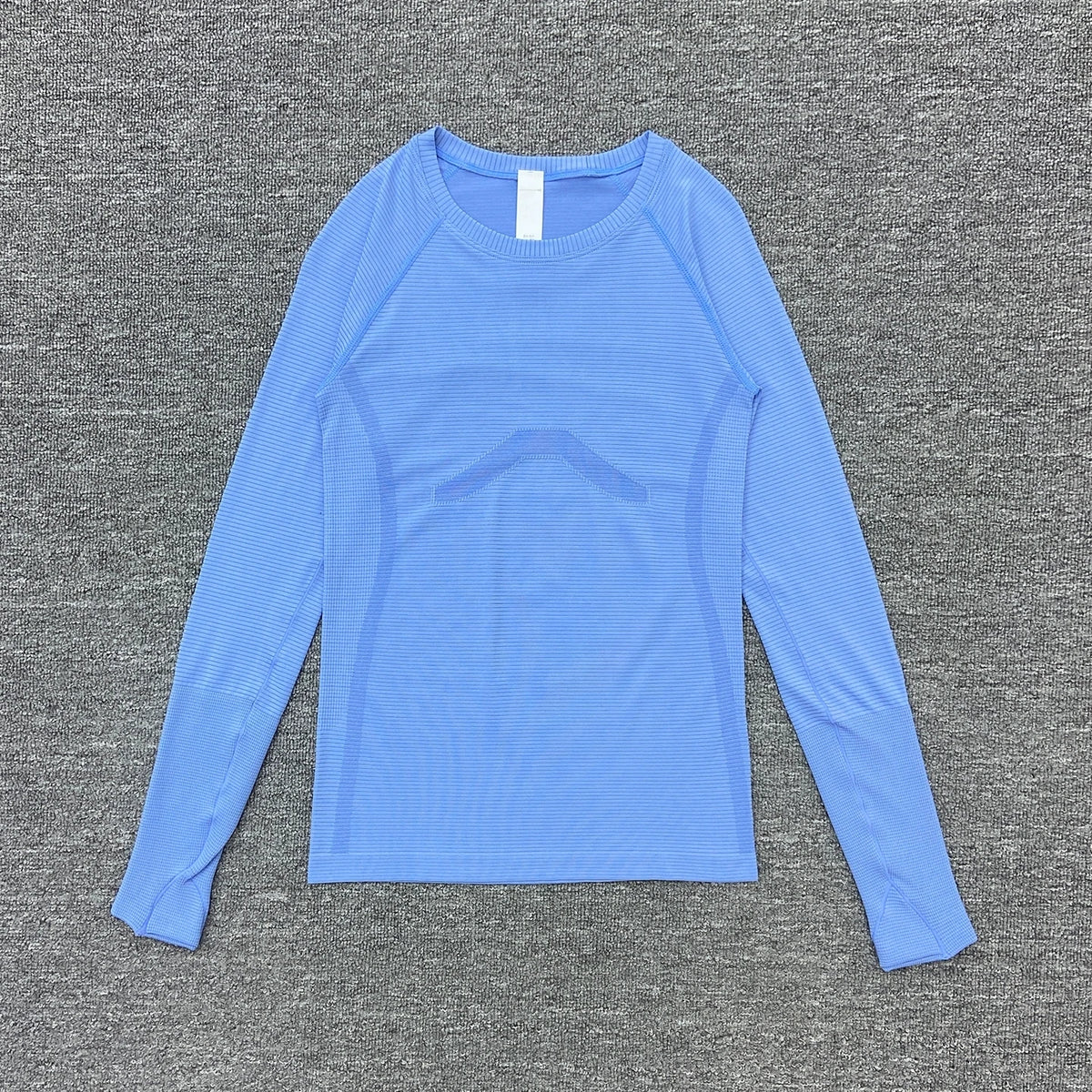 Women's Slim Fit Long Sleeve Yoga Sports Top Breathable Stretch Seamless Pilates Training T-Shirt Fitness Running Shirt T-shirt