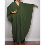 Greek Goddess Long Dress Batwing Sleeve Tunic Beach Cover Up Cover-ups Beach Dress Beach Wear Beachwear Kaftan Maxi Dress V4427