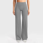 High Waist Pocket Yoga Pants for Women - Stretch Breathable Gym Workout Leisure Tummy Control Tights with Pockets
