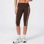 Calf-Length Pants High Waist Capri Leggings Women Fitness Pants Running Yoga Leggings Pants Gym Tights Leggings Push Up Workout