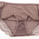 Beauwear Plus Size Women's Underpants Female Panties Comfort Intimates Lace Underwear Briefs Ice Silk Hollow Out Sexy Lingeries