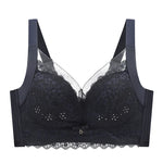 Spring And Summer New Five-breasted Thin Hole Cup Breathable Bra Without Underwire, Breast-proof Sagging Underwear Looks Thin Bh