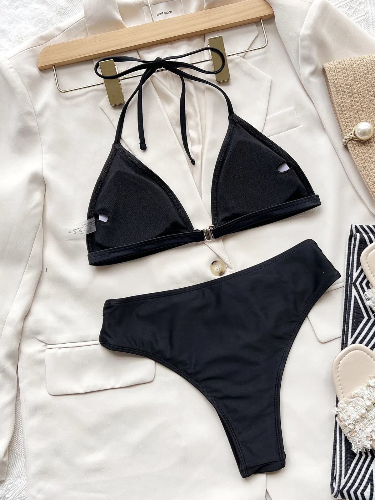 2025 New Fashion Swimsuit Bikini Women's Swimwear Two-Piece Bikini Swimsuit Brazil Swimwear Women Maillot De Bain 2 Pièce Femme
