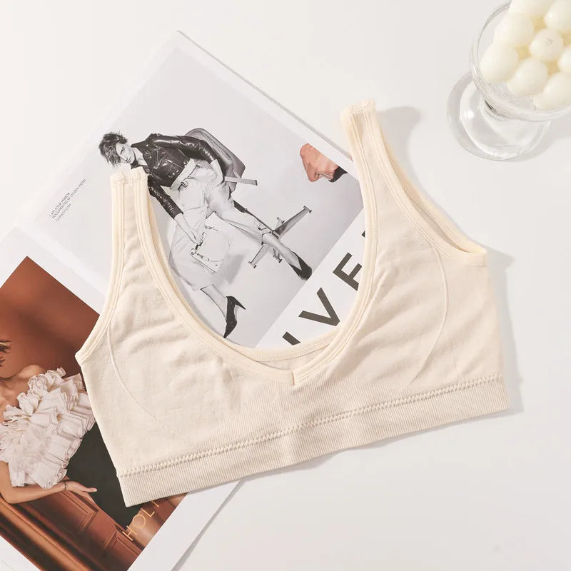 Seamless Bras Women Non-wire Push-Up Brassiere Women Crop Top Sports Underwear Female Sexy Lingerie Small Chest Intimates M-XL