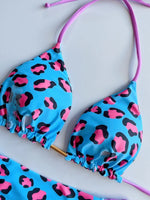 RUOTONGSEPT Sexy Swimsuit Women Braided rope Micro Bikinis 2024 New Swimsuit Leopard Print Brazilian Biquinis Beach Bathing Suit