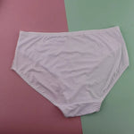 Beauwear women large size lace panty 2XL 3XL 4XL 5XL 6XL 7XL big size nylon spandex underwear female middle waist briefs