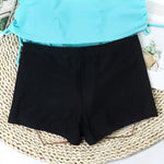 Women's Long Sleeve Tankini Set 2026 Sports Swimsuit Summer Beachwear Two-Piece Bathing Suits for Pool Swimming And Surfing
