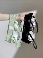 MOYISU London Anime Bralette - Delicate Wireless Bra for Set Teens, Japanese Summer Underwear Small Bust Close-Fit Subtle Allure