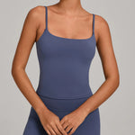 JUREN Shockproof Yoga Vest Running Gym Tank Top Women Fitness Underwear Quick-Dry Workout Bra Female Sports Sleeveless Top Women