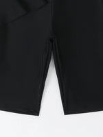 Short Sleeves Two Pieces Swimsuit Women 2026 Zipper Swimwear Female Solid Beach Dress Bathers Bathing Swimming Swim Suit