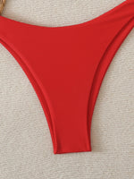 Halter Triangle String Bikinis 2026 Women Sexy Swimsuit Solid Starfish Swimwear Female Bathers Bathing Swimming Swim Suit