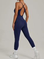 Padded One-Piece Yoga Clothes Sportswear Women's Gym Push Up Workout Clothes Fitness Sports Fitness Wear Yoga Jumpsuit