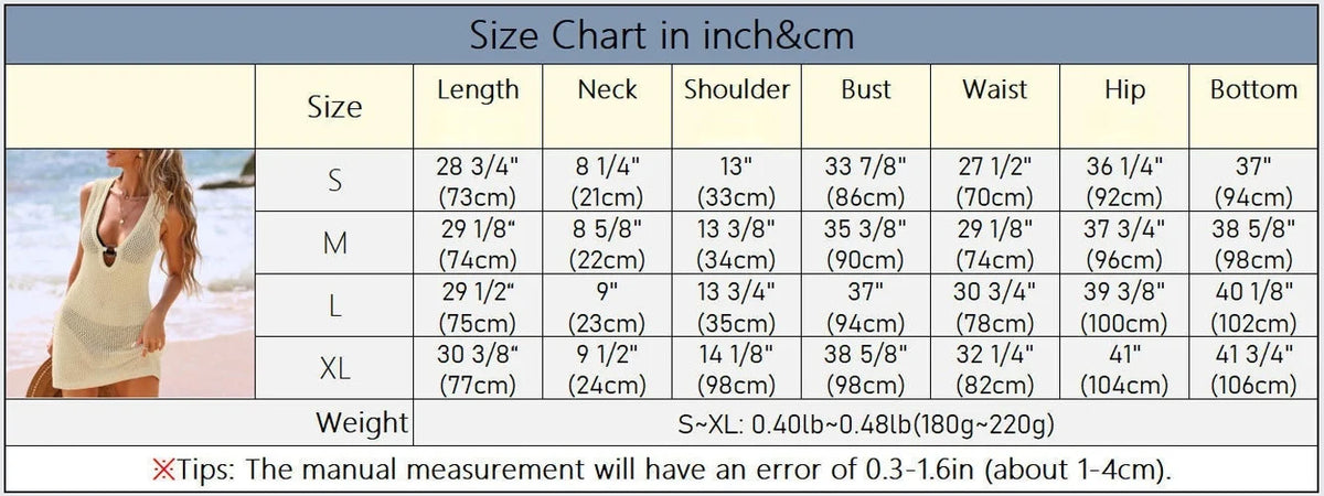 S - XL Beige Black Beach Cover Up Hollow Out V Neck Crochet Knitted Tunic Cover-ups Beach Dress Beach Wear Beachwear Female M38