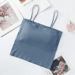 Seamless Bra Summer Tube Tops Women Crop Tops with Removable Pads Sexy Lingerie Invisible Top