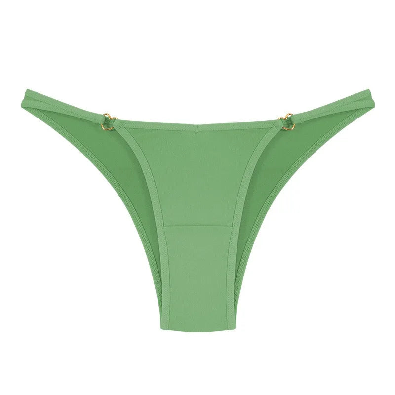 Hollow Out Breathable Seamless Underwear Thong Women's Sexy Hot Women'S Thin Belt Adjustable Low Female Underwear