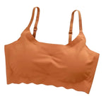 Push Up Bras For Women Non-wire Padded Bralette Japanese Style Breathable Bra Female Seamless Underwear Sexy Lingerie S-XXL Top