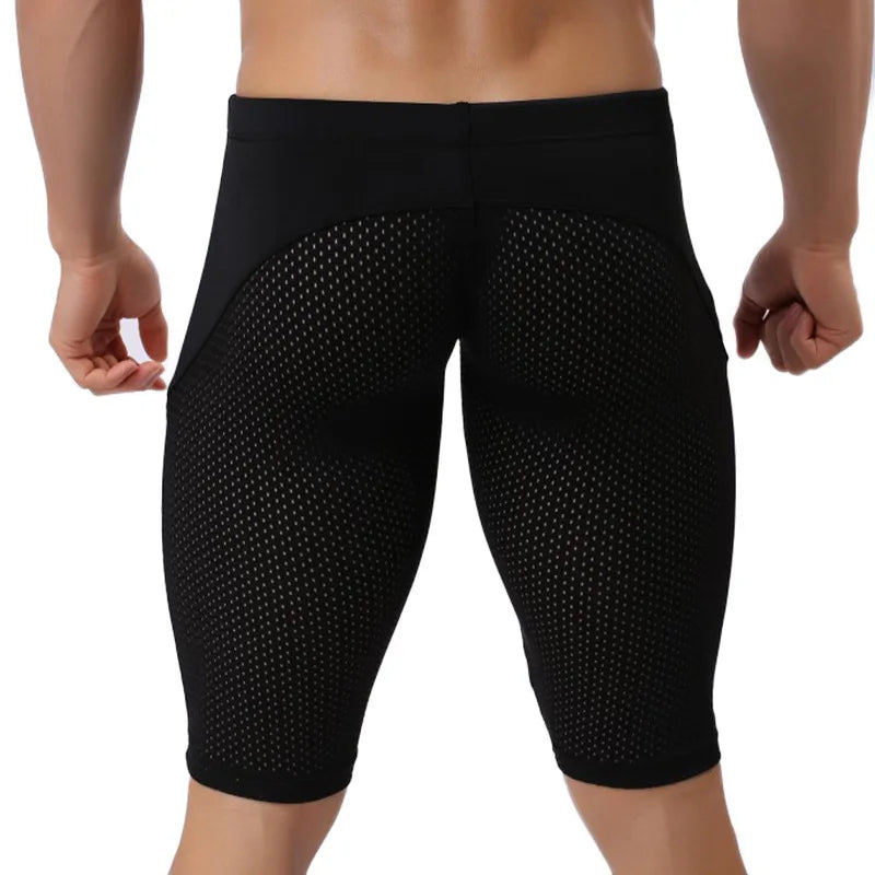 Men's Underwear Shaping Pants Sports Slim Fit Pants Sports Mid-Length Pants Cycling Pants Pants Casaul Elegant Style Pants 3TEL