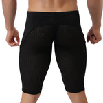 Men's Underwear Shaping Pants Sports Slim Fit Pants Sports Mid-Length Pants Cycling Pants Pants Casaul Elegant Style Pants 3TEL