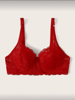 Lace Women's Bra Breast Cover Thin Cup Underwear Underwire Adjustable Push Up Bras Sexy Bralette Lingerie