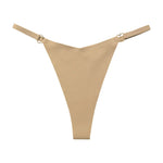 Iron Ring Ice Silk Sexy Women G String Briefs Panties Girls Underwear Thong Underpants Seamless Lingerie Plus Size S-XL
