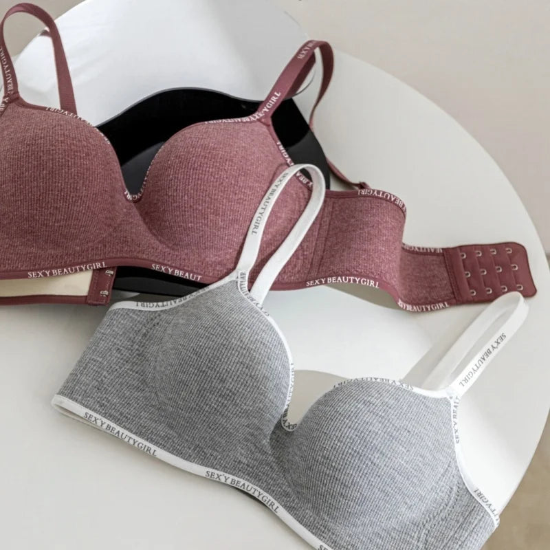 Push-Up Bras For Women Non-wire Fixed 3/4 Cup Seamless Bra Sexy Lingerie Women Soft Padded Underwear S-XL Brassiere