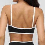 Women Bra Shockproof Gym Top Women Underwear Thin Strap Halter Sports Bras Scrunch Push-up Workout Yoga Tank Tops Women's Clothe