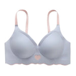 Push-Up Bras For Women Seamless Bra Non-wire Bralette Wire Free Invisible Brassiere V-Neck Sexy Lingerie Padded Underwear S-XL
