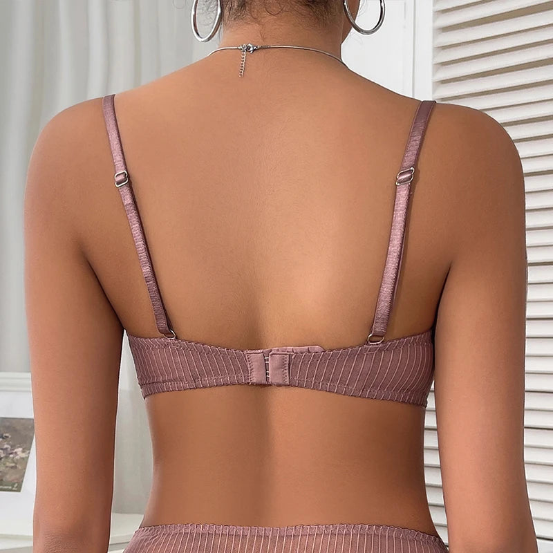 Summer New Ultra-Thin Small Chest Push-Up Bra for Women, Anti-Sagging, Adjustable, Sexy and Comfortable Bra
