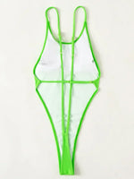 Extreme Mini Micro String Backless Women Swimwear One Piece Swimsuit Female High Cut Monokini Thong Bathing Suit Swim Beachwear