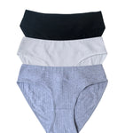 3Pcs/Set Cotton Panties Women Low Waist Briefs Solid Color Underwear Comfort Breathable Panty Sexy Lingerie M-XL Intimates