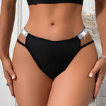1pcs Low Waist Sexy Women G-string Charming Party Sexy Lingerie Ribbed Lady Thongs Breathable Comfortable Panty Female Underwear