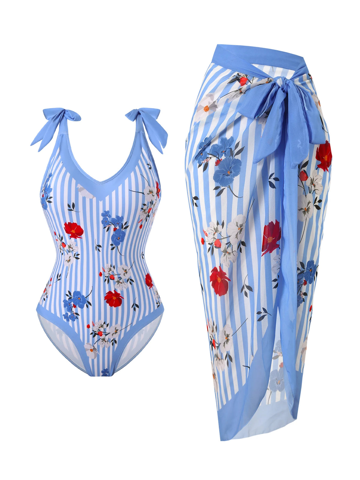 2026 Printed Strappy Swimsuit One Piece & Beach Dress Sexy Swimwear Women Bathing Swimming Swim Suit Female Padded Beachwear