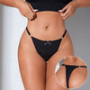 1pcs Low-Rise Sexy Women G-string Solid Bow Decor Elegant Women's Underwear Sexy Lingerie Comfortable Breathable Lady Thongs