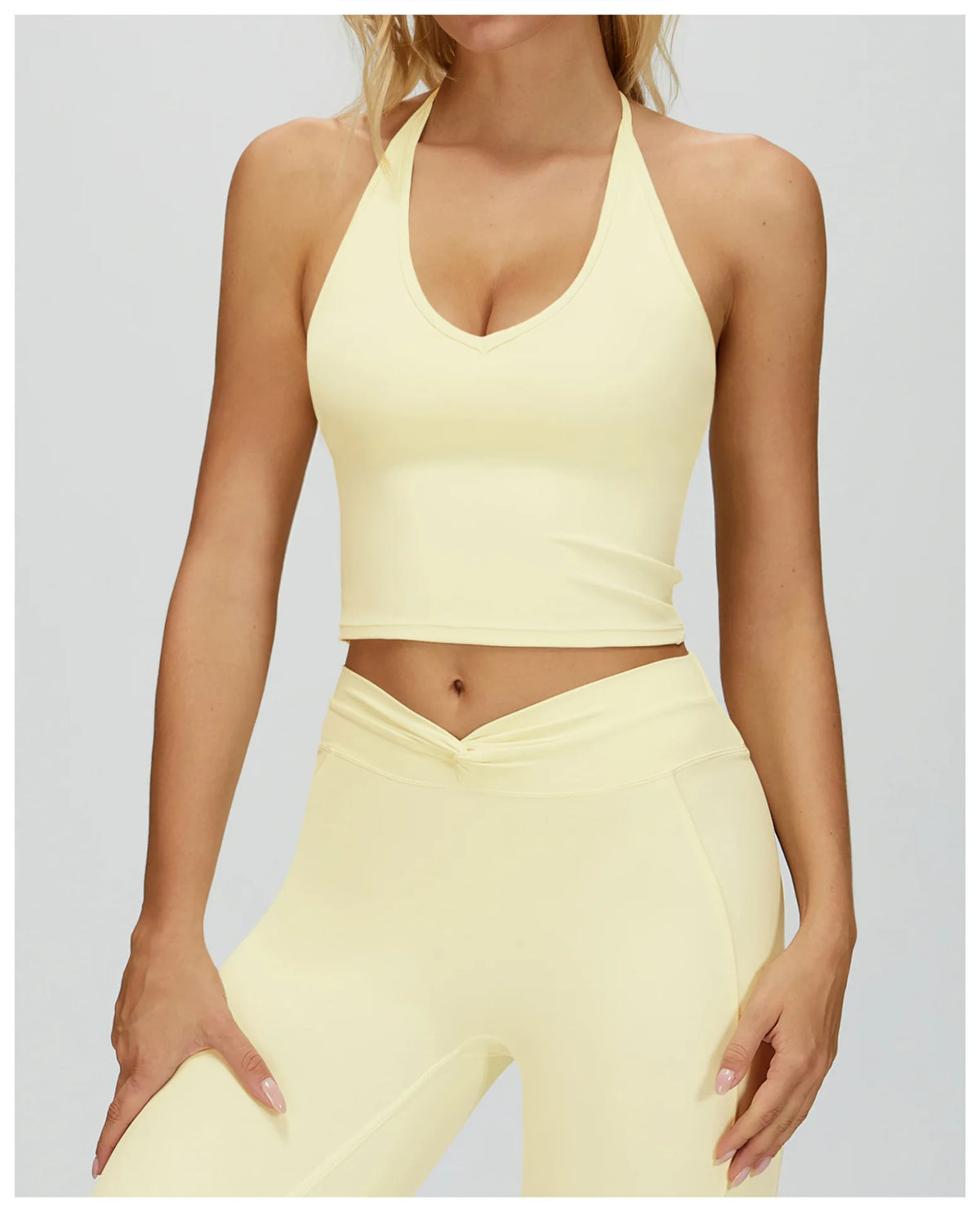 Sexy Gym Top Women Sports Bra Running Hanging Neck Yoga Bra Breathable Sports Underwear Women Fitness Bra Workout Top Women