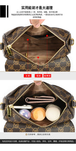 New Fashion Luxury Brand Women's Shoulder Bag High Quality Lady Crossbody Bag Round Women's Wallet Waterproof Women's Handbags