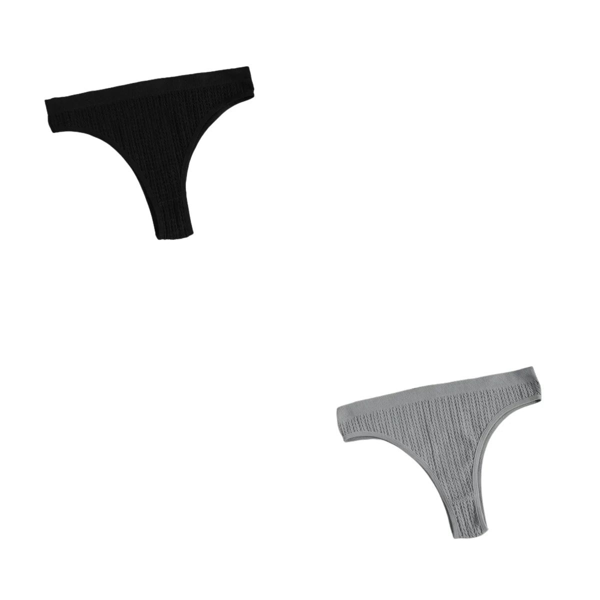 2Pcs/Set Seamless Panties Women Low Rise Panty Soft Solid Color Briefs Sexy Sports Underwear Female Underpants Lingerie M-XL