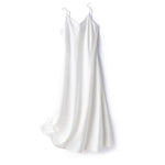 Women Evening Dress V Neck Low Cut Spaghetti Strap Solid Color Backless Dress-up Sleeveless Satin Wedding Party Midi Dress