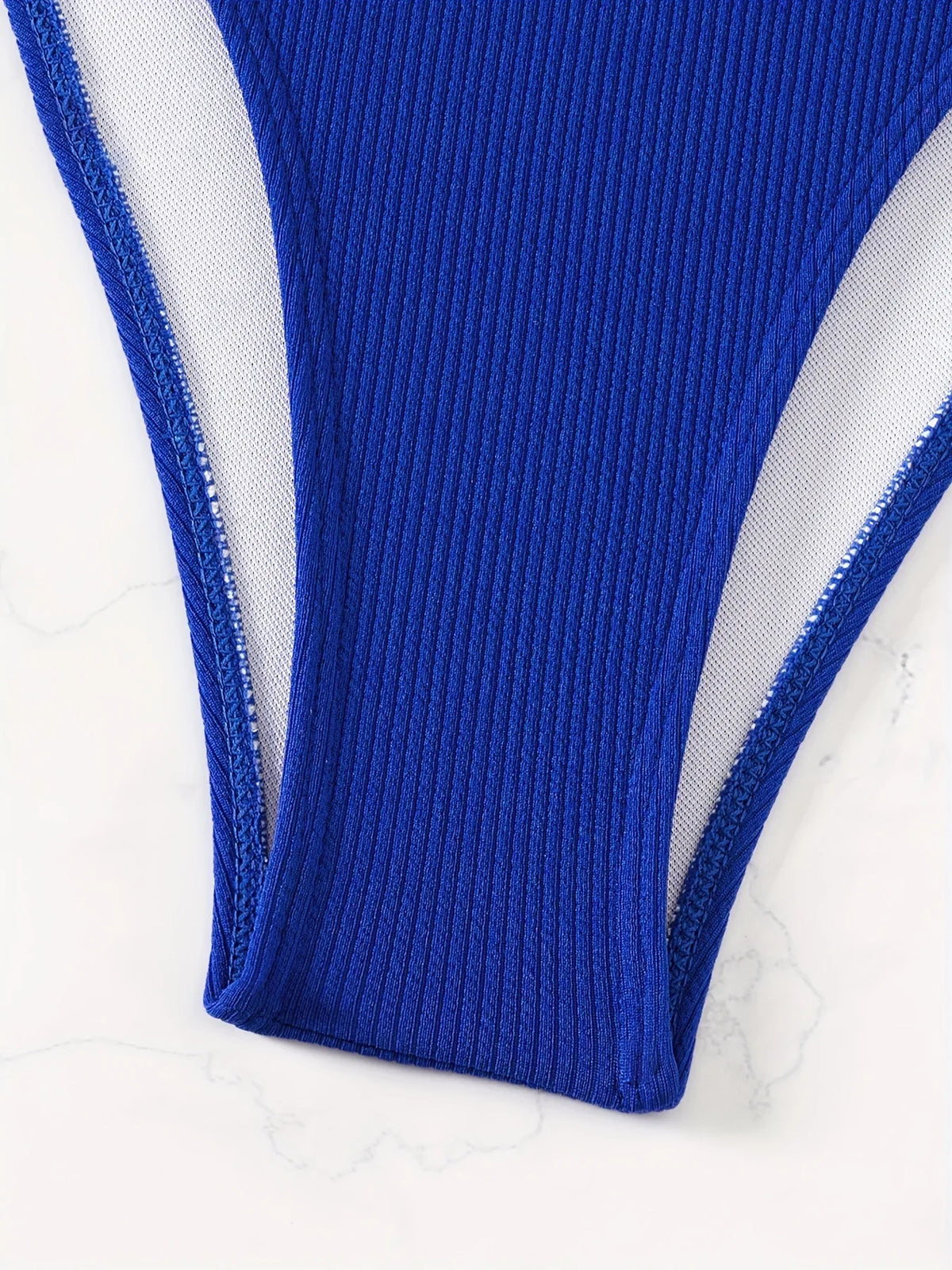 Sexy Royal Blue Bikini 2025 Woman Swimsuit Two Pieces Swimwear Female Thong Bikinis Set Swimming Bathing Suits Brazilian Biquini