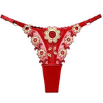 Thin Sexy Girls G String Thong Lace Panties Women Briefs Embroidery Hollow Out Transparent Underwear Female Lingerie